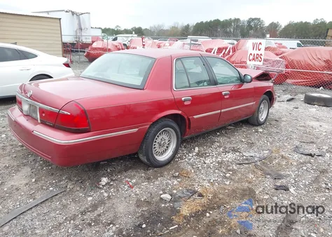 1999 Mercury Grand Marquis Ls из США, поврежденный, VIN 2MEFM75W5XX725334